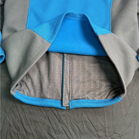 Spyder Blue and Gray zip up Jacket - Picture 9 of 11